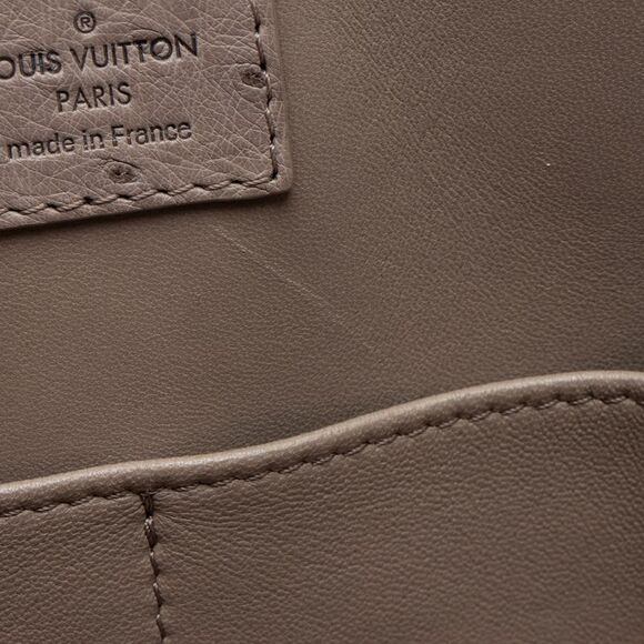 Louis Vuitton Ostrich Leather Alma PM Satchel - Picture 10 of 11